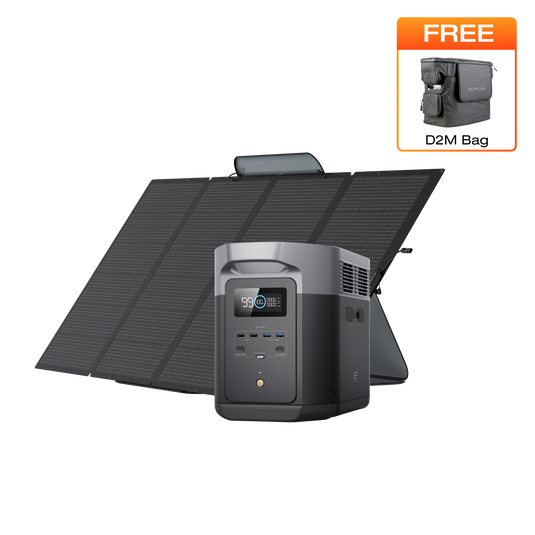 محطة الطاقة المحمولة من EcoFlow DELTA 2 Max