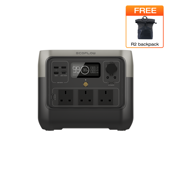 محطة الطاقة المحمولة من EcoFlow RIVER 2 Pro