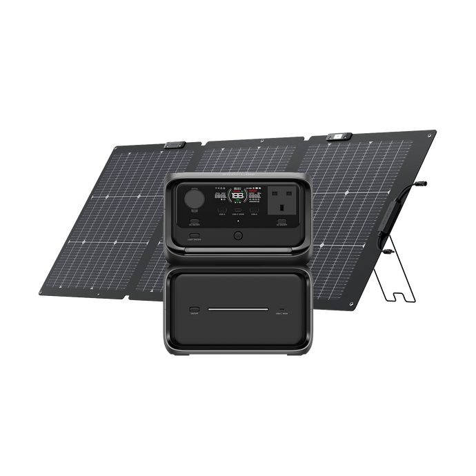 جهاز مولد الطاقة الشمسية EcoFlow RIVER 3 Max Plus (PV160 واط)