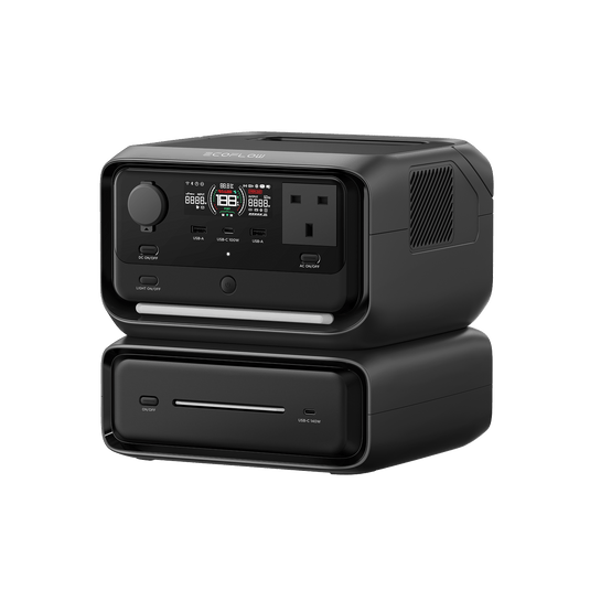 EcoFlow RIVER 3 Plus Portable Power Station RIVER 3 Max (RIVER 3 Plus + Extra Battery 300)